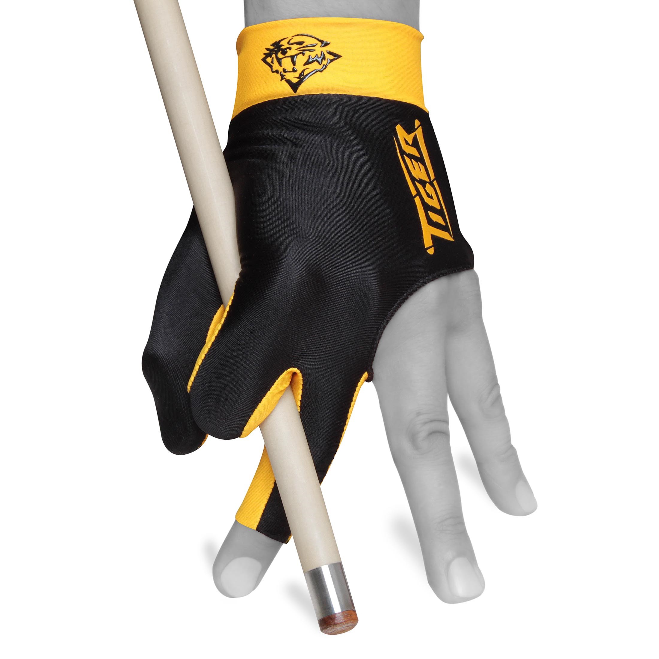 PERCHATKA_TIGER_PROFESSIONAL_BILLIARD_GLOVE_CHERNAYA_JELTAYA_LEVAYA_S