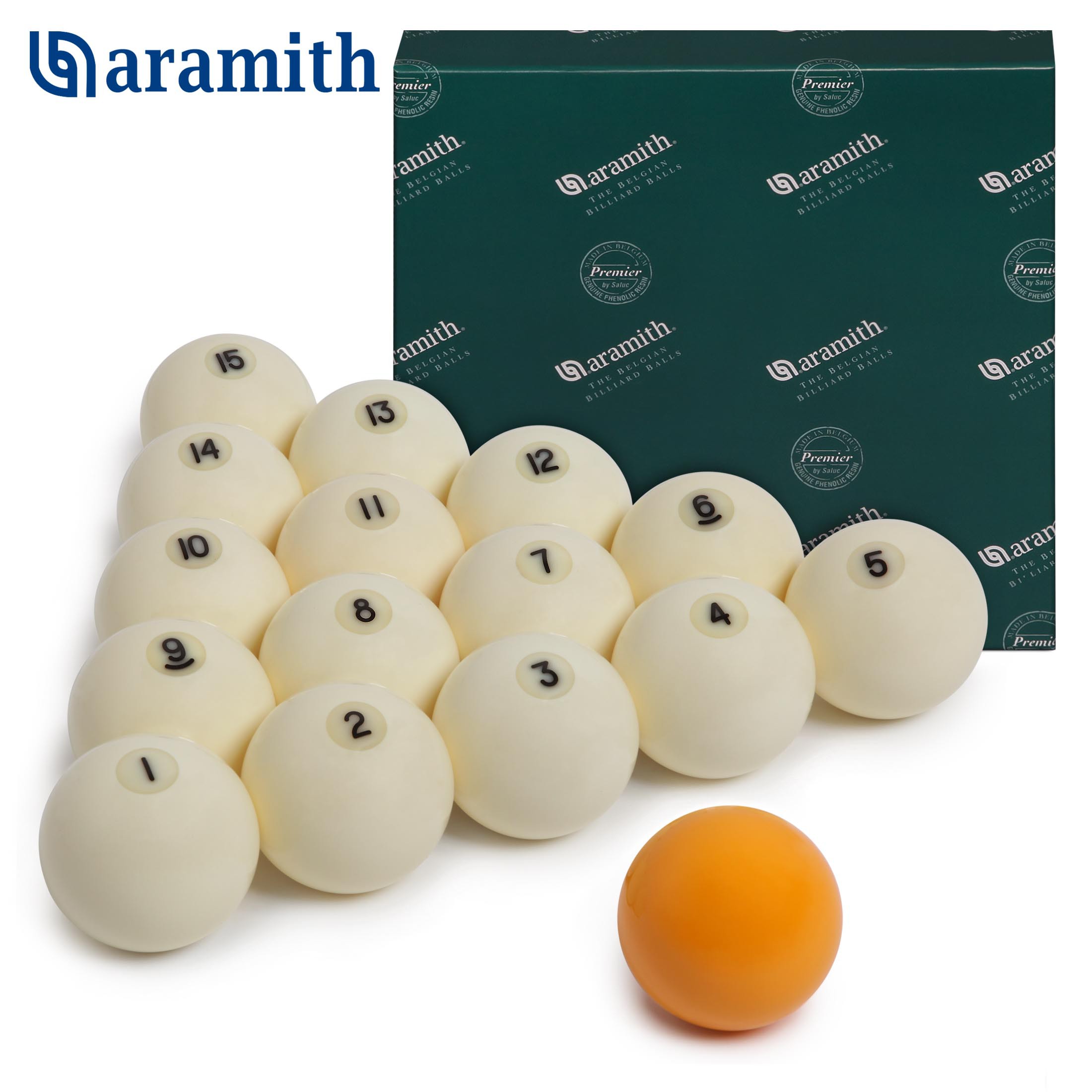 BILYARDNYIE_SHARYI_ARAMITH_PREMIER_PYRAMID_603_MM_JELTYIY_BITOK