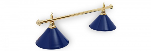 Светильник "Elegance" 2 ламп. golden-blue
