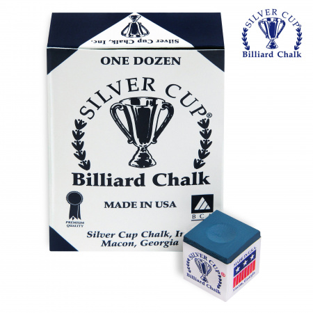 Мел "Silver Cup" blue 12 шт.