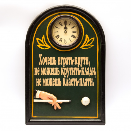 Панно "Бильярд №1-4"