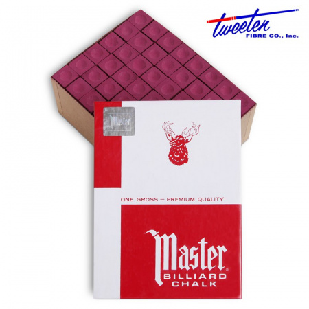 Мел "Master" burgundy 144 шт.