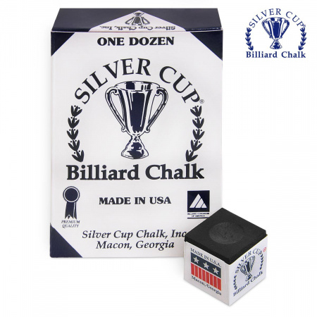 Мел "Silver Cup" black 12шт.
