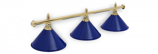 Светильник "Elegance" 3 ламп. golden-blue