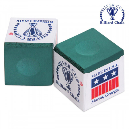 Мел "Silver Cup" green 12шт.