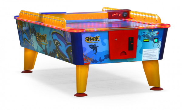 Всепогодный аэрохоккей "Shark" 8 ф (всепогодный, жетоноприемник)