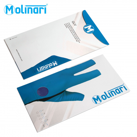 Перчатка "Molinari" L синяя
