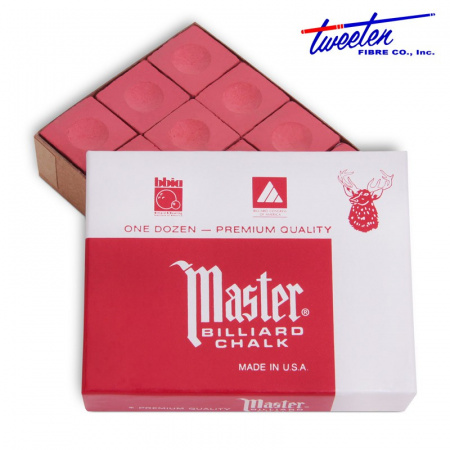 Мел "Master" red 12 шт.