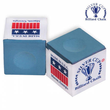 Мел "Silver Cup" powder blue 12 шт.