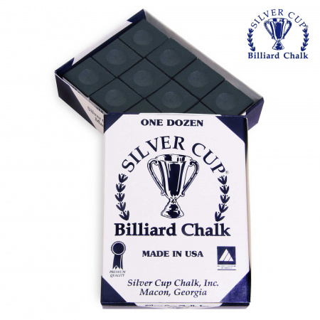 Мел "Silver Cup" black 12шт.