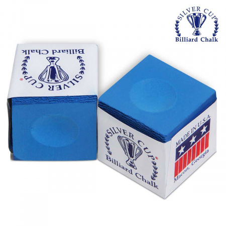 Мел "Silver Cup" electric blue 12 шт.