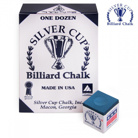 Мел "Silver Cup" blue 12 шт.